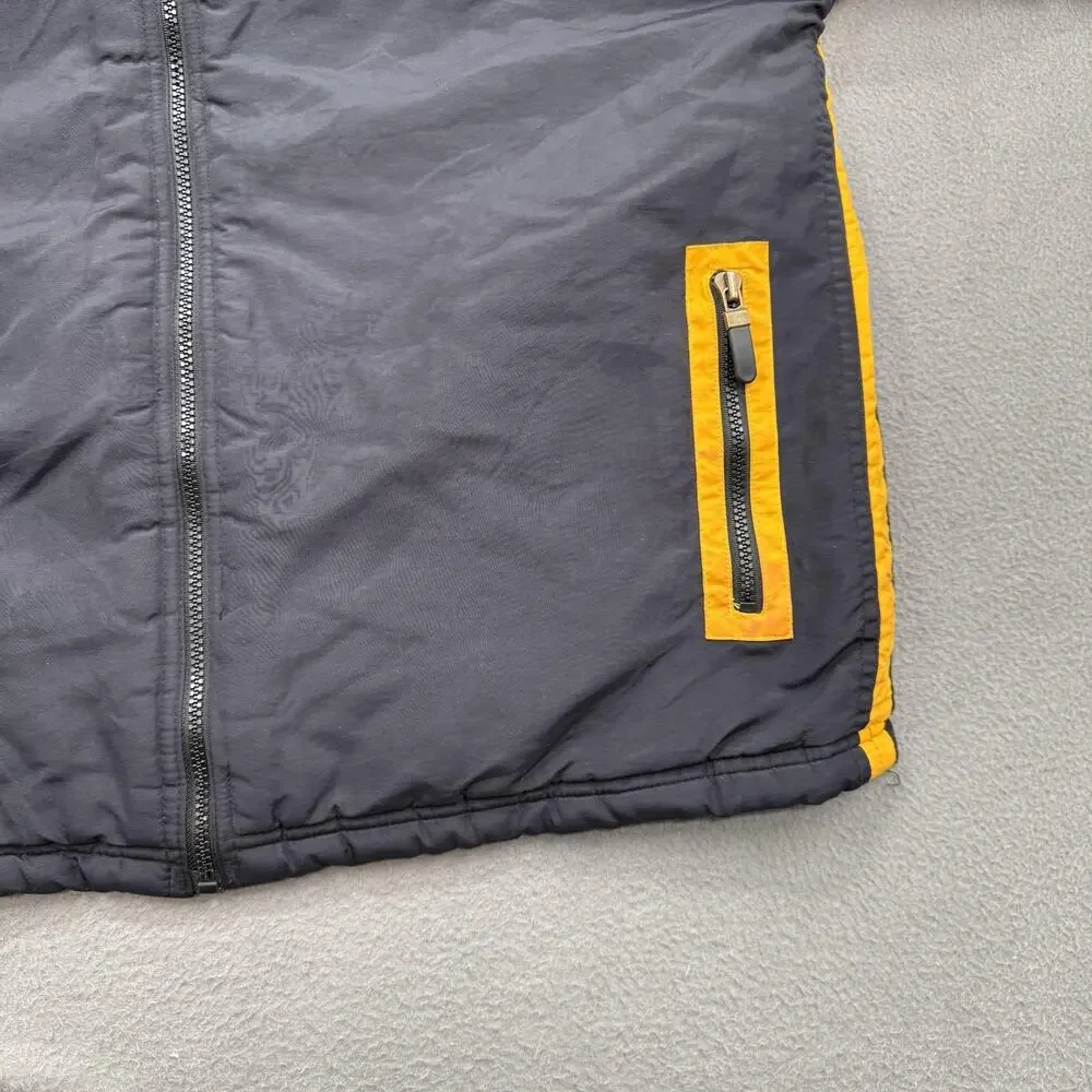 Vintage Pittsburgh Steelers Jacket Youth XL 18-20 Black NFL‎ Football Puma